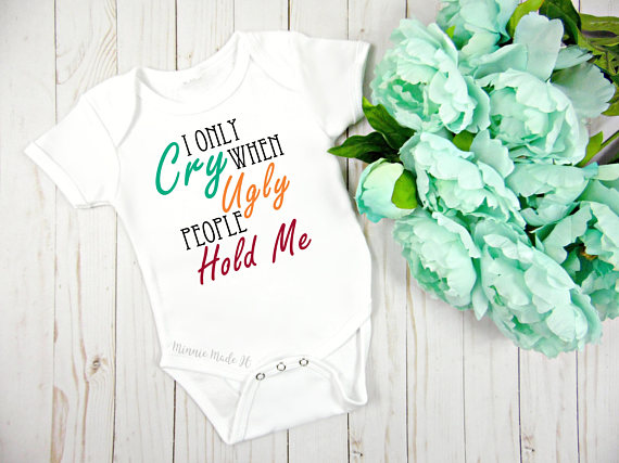 Cute And Funny Baby Onesies