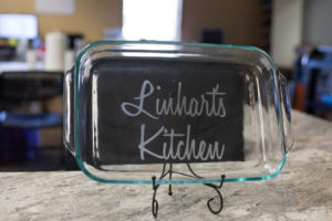 Personalized Casserole Dish