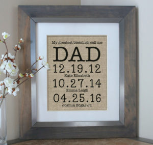 Personalized Gift for Dad