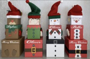 Christmas personalized Stacking Gift